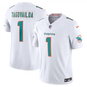 Tua Tagovailoa Miami Dolphins Vapor F.U.S.E. Limited  - White