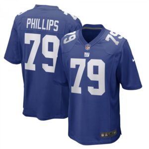 Tyre Phillips Royal New York Giants Game Player