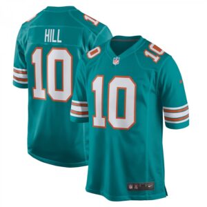 Tyreek Hill Aqua Miami Dolphins Alternate Game