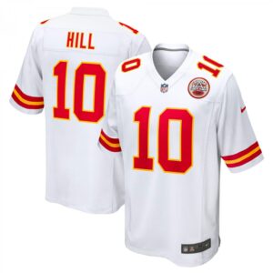 Tyreek Hill Kansas City Chiefs Player Game  - White