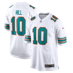 Tyreek Hill Miami Dolphins Alternate Game  - White