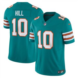 Tyreek Hill Miami Dolphins Vapor F.U.S.E. Limited  - Aqua