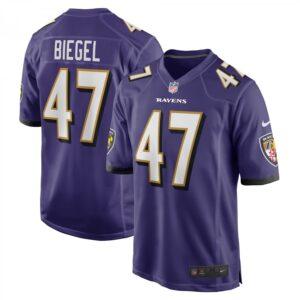 Vince Biegel Purple Baltimore Ravens Player Game