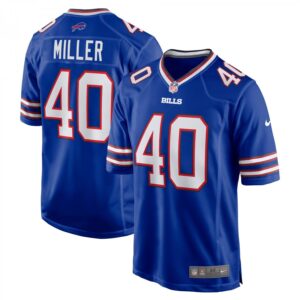 Von Miller Buffalo Bills Player Game  - Royal