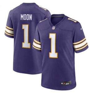Warren Moon Minnesota Vikings Classic Retired Player Game  - Purple