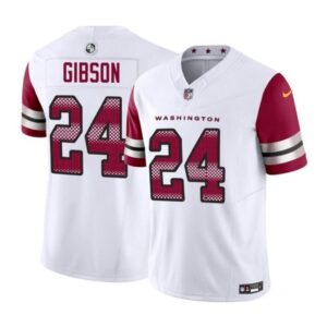Washington Commanders Antonio Gibson White 2023 Vapor Limited Stitched s