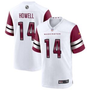 Washington Commanders Sam Howell Game  - White