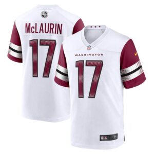 Washington Commanders Terry McLaurin Game  White