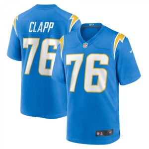 Will Clapp Powder Blue Los Angeles Chargers Game