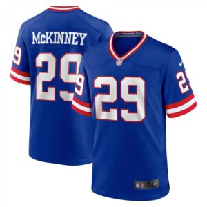 Xavier McKinney New York Giants Classic Player Game  - Royal