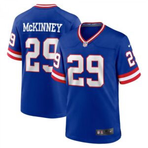 Xavier McKinney Royal New York Giants Classic Player Game