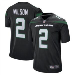 Zach Wilson Stealth Black New York Jets Game