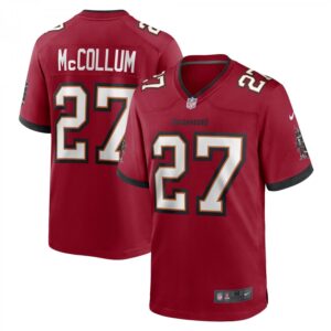 Zyon McCollum Red Tampa Bay Buccaneers Game Player