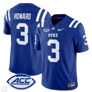Alex Howard  #3 Duke Blue Devils ACC Vapor Patch College   Royal