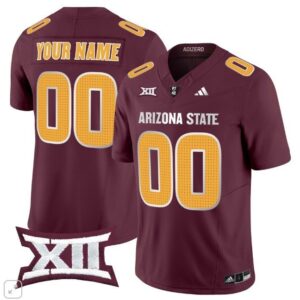 Arizona State Sun Devils Custom  Home Patch Vapor   Maroon
