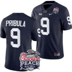 Beau Pribula  #9 Penn State Nittany Lions Peach Bowl Patch College   Navy