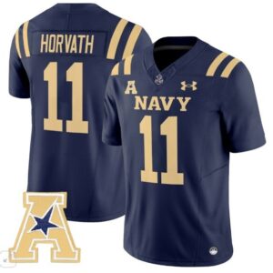 Blake Horvath  #11 Navy Midshipmen Vapor Patch College   Navy