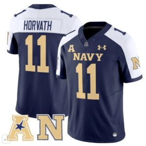 Blake Horvath  #11 Navy Midshipmen Vapor Patch College   Navy Alternate