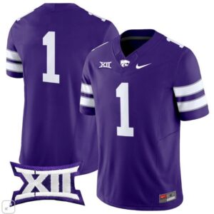 Blank Name  #1 Kansas State Wildcats Vapor Patch College   Purple