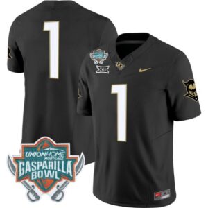 Blank Name  #1 UCF Knights Gasparilla Bowl Vapor Patch   Black