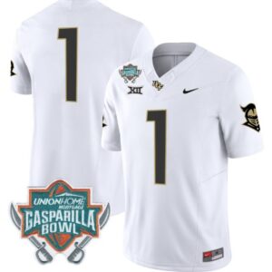 Blank Name  #1 UCF Knights Gasparilla Bowl Vapor Patch   White