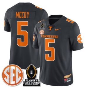 Bru McCoy  #5 Tennessee Volunteers  Playoff First Round   - Black