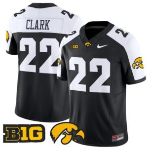 Caitlin Clark  #22 Iowa Hawkeyes Vapor B1G Patch   Black Alternate