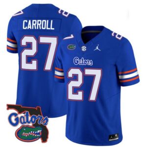 Carroll  #27 Florida Gators Vapor Patch College   Royal