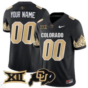 Colorado Buffaloes Custom  Vapor Limited Big 12 Patch   Black