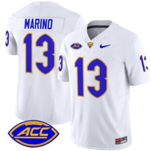 Dan Marino  #13 Pittsburgh Panthers Vapor ACC Patch   White