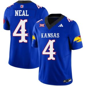 Devin Neal  #4 Kansas Jayhawks Vapor Patch College   Royal