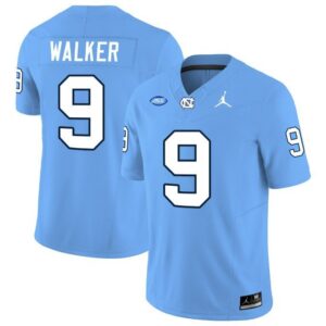Devontez Walker  #9 North Carolina Tar Heels Vapor ACC Patch   Blue