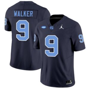 Devontez Walker  #9 North Carolina Tar Heels Vapor ACC Patch   Navy