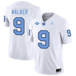 Devontez Walker  #9 North Carolina Tar Heels Vapor ACC Patch College   White