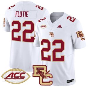 Doug Flutie  #22 Boston College Eagles 2024 Vapor Patch   White