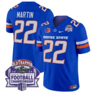 Doug Martin  #22 Boise State Broncos Championship Vapor Patch   Royal