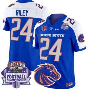 Dylan Riley  #24 Boise State Broncos Championship Vapor   Royal Alternate