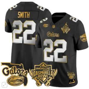 Emmitt Smith  #22 Florida Gators Gasparilla Bowl Vapor   Black Limited