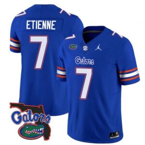 Etienne  #7 Florida Gators Vapor Patch College   Royal