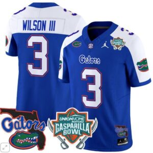 Eugene Wilson III  #3 Florida Gators Gasparilla Bowl Vapor   Royal Alternate