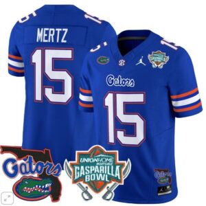 Graham Mertz  #15 Florida Gators Gasparilla Bowl Vapor   Royal