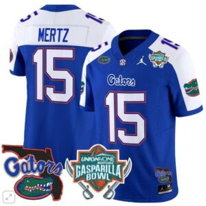 Graham Mertz  #15 Florida Gators Gasparilla Bowl Vapor   Royal Alternate