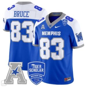 Isaac Bruce  #83 Memphis Tigers Vapor Patch  All  Royal Alternate