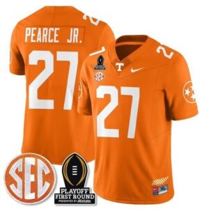 J. Pearce Jr.  #27 Tennessee Volunteers  Playoff First Round   Orange
