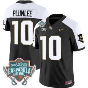 J.R. Plumlee  #10 UCF Knights Gasparilla Bowl Vapor Patch   Black Alternate