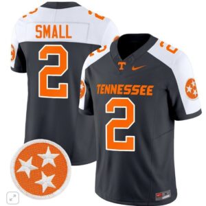 Jabari Small  #2 Tennessee Volunteers Vapor SEC Patch   Black Alternate