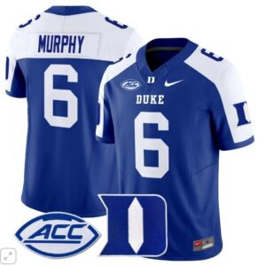 Maalik Murphy  #6 Duke Blue Devils ACC Vapor Patch College   Royal Alternate
