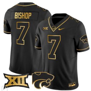 Michael Bishop  #7 Kansas State Wildcats Vapor College   Black Gold