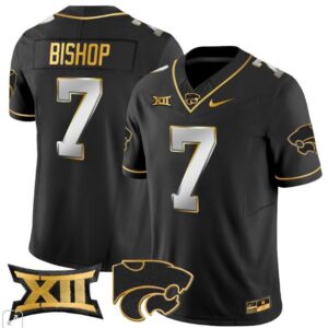 Michael Bishop  #7 Kansas State Wildcats Vapor College   Black Limited