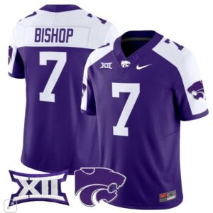 Michael Bishop  #7 Kansas State Wildcats Vapor College   Purple Alternate